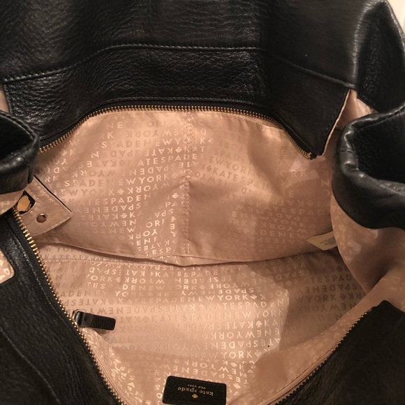 Kate Spade black leather bag - Picture 3 of 5